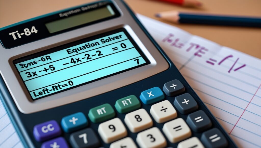 How to Use Your TI-84 Calculator for Algebra: A Step-by-Step Guide